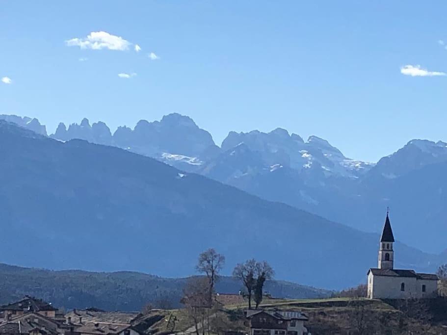 Appartamento Luminoso, Giardino, Vista Dolomiti. Baselga di Pinè Exteriér fotografie
